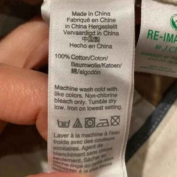 - J.Crew Straight-fit Broken-in chino pant in embroidered palm - Picture 3 of 7